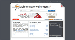 Desktop Screenshot of die-wohnungsverwaltungen.ch